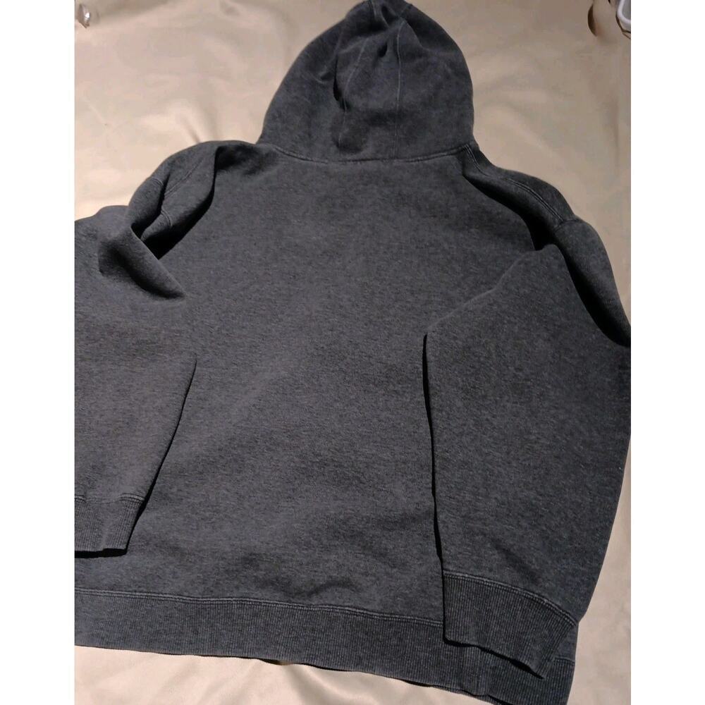 Y2K Aeropostale Hoodie XL – Vintage Gray Heavyweight CH Apparel Winter Pullover - Picture 3 of 3